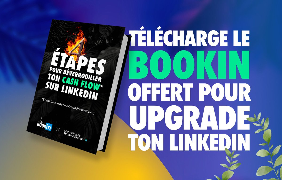louismlc_'s tweet image. 99% des profils LinkedIn sont nuls. 

En seulement 30 minutes, tu peux faire partie des 1%.

Pour ça, je t’ai préparé un e-book de 99 pages pour que tu puisses faire de ton profil une machine à client.

RT &amp;amp; commente “BookIn” et je te l&apos;envoie en DM