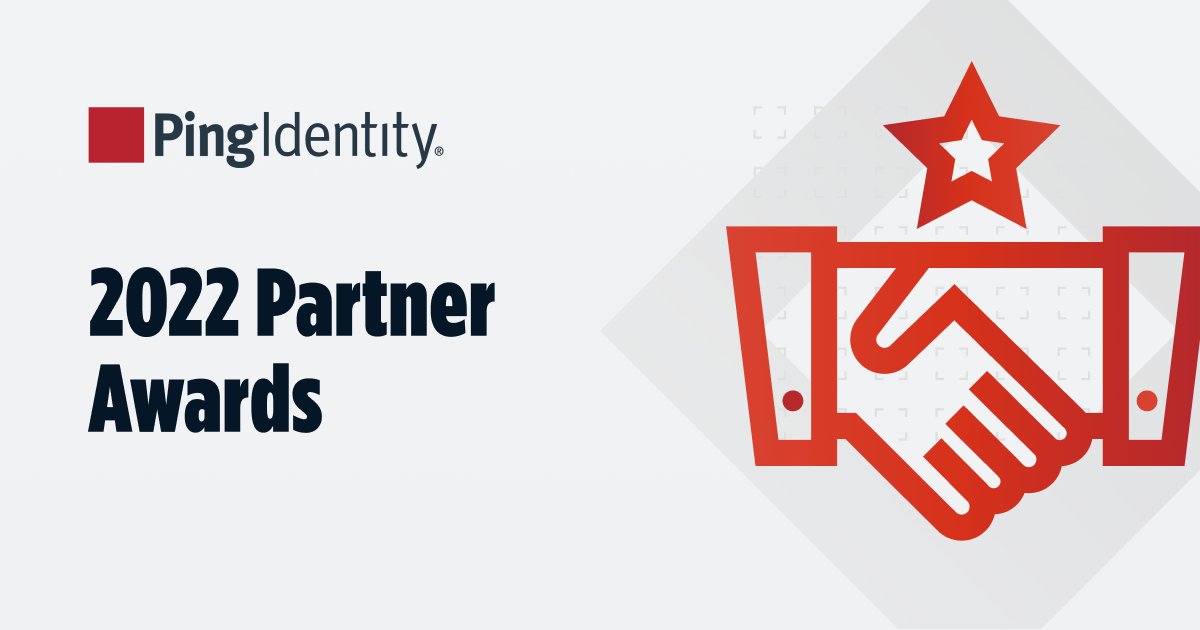 🏆 ICYMI: We unveiled our 2022 Partners of the Year Award winners, recognizing our global partners who work with us to solve digital business challenges.
⭐️ Winners: <a href="/proof_id/">ProofID</a> <a href="/awscloud/">Amazon Web Services</a> <a href="/Versent_AU/">Versent</a> <a href="/Optiv/">Optiv</a> <a href="/Deloitte/">Deloitte</a> Netbr  
Details:  ow.ly/sOLL50Npo01 #pingpartner