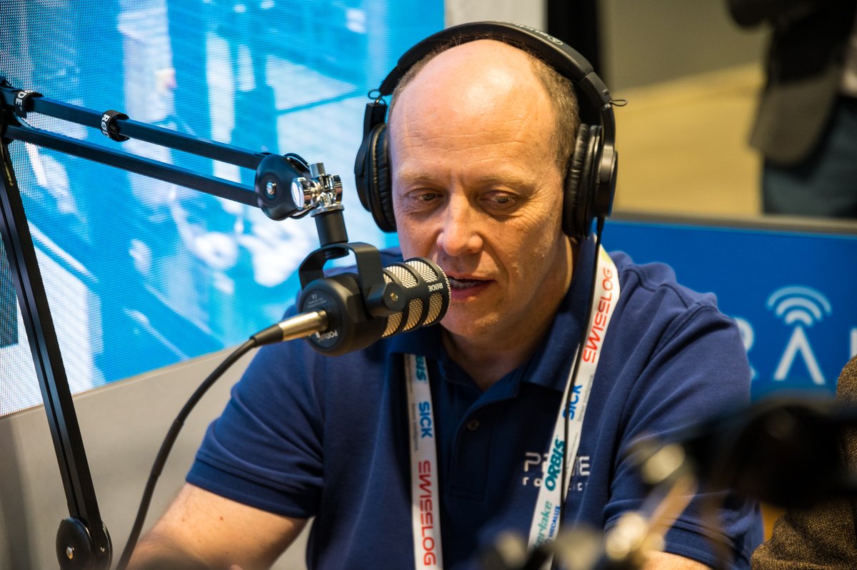 RajantCorp's tweet image. The Rajant booth at ProMat in Chicago was buzzing this week. The New Warehouse Live Podcast, with Kevin Lawton recording Rajant partnership and success stories. 
#Rajant #PrimeRobotics #GraySolutions #UVify #Tradeshow #ProMat2023 #NewWarehouseLive