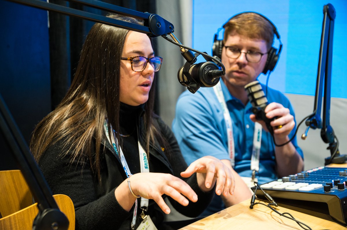 RajantCorp's tweet image. The Rajant booth at ProMat in Chicago was buzzing this week. The New Warehouse Live Podcast, with Kevin Lawton recording Rajant partnership and success stories. 
#Rajant #PrimeRobotics #GraySolutions #UVify #Tradeshow #ProMat2023 #NewWarehouseLive