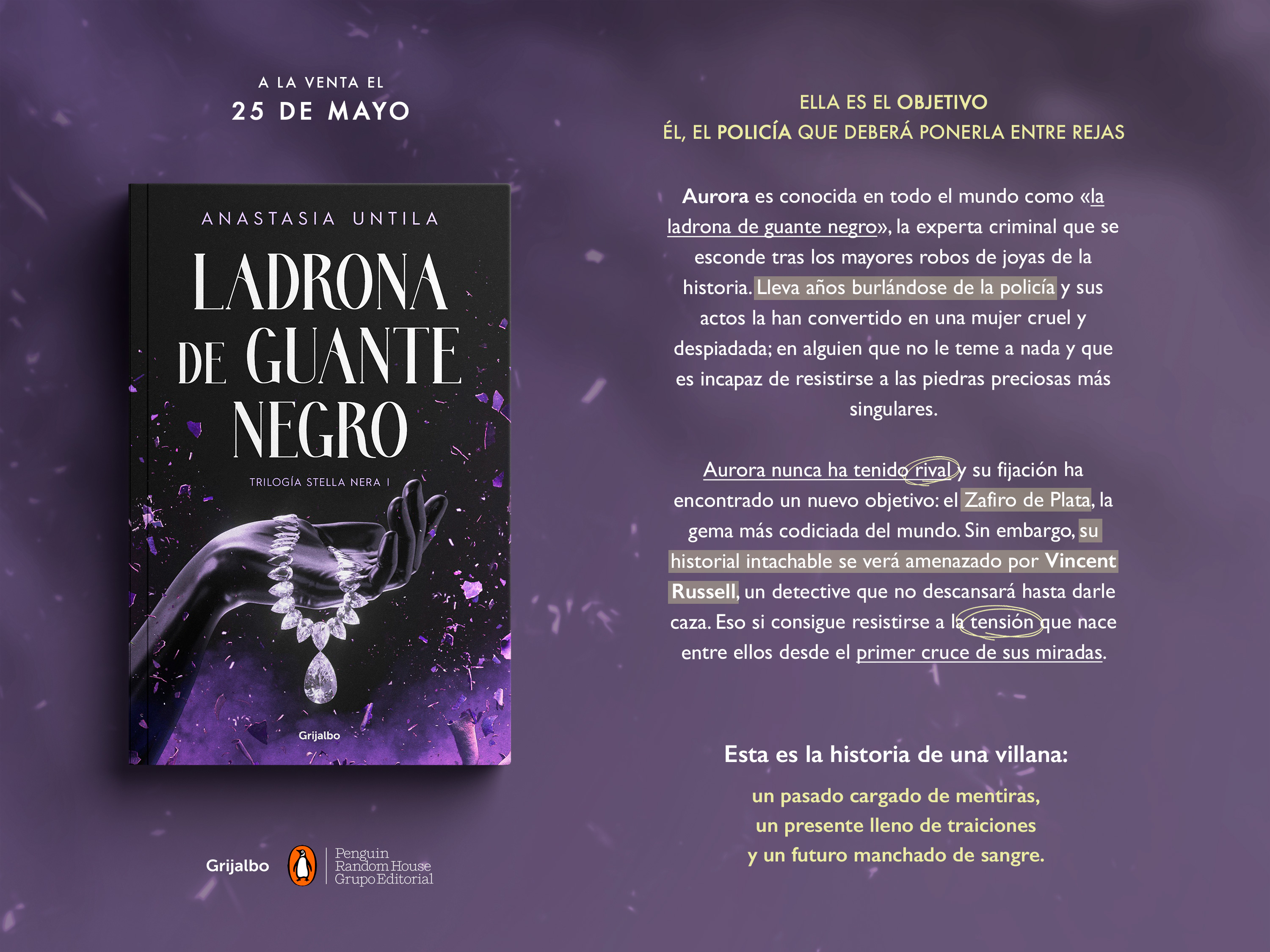 Ladrona de guante negro (Trilogía Stella Nera 1) | Penguin Libros