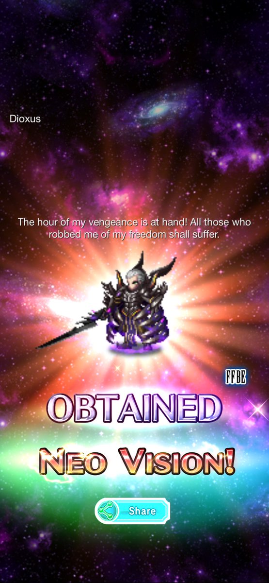 LondyneBrown's tweet photo. Check out my new units from FINAL FANTASY BRAVE EXVIUS! ⁦@Deus35⁩  first pull! Should I finish the step up for the shards? https://t.co/YRL4gZ3snU