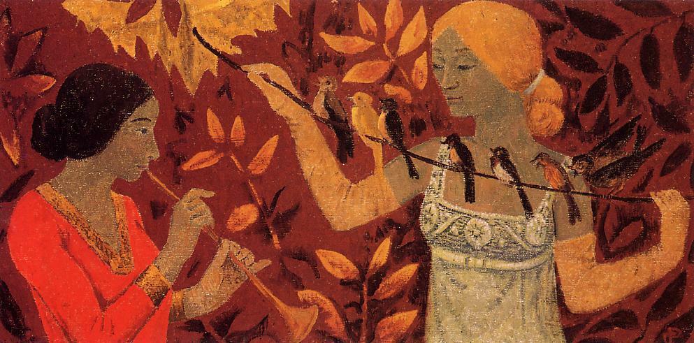 serusierpaul's tweet photo. Scene, 1912 #synthetism #paulserusier https://t.co/OpxOVbTAFC https://t.co/h3c9jPiD7I