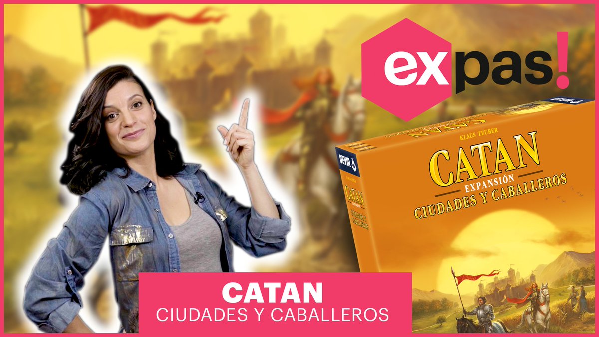 DevirAmericas's tweet photo. ¿Quieres seguir expandiendo tu experiencia #Catan? ¡Tenemos la recomendación perfecta! 🧡 Acompaña a Simone en este nuevo episodio de #EXPAS sobre Catan: Ciudades y Caballeros ➡️ https://t.co/Daj574yTvk https://t.co/se1j36bmmU