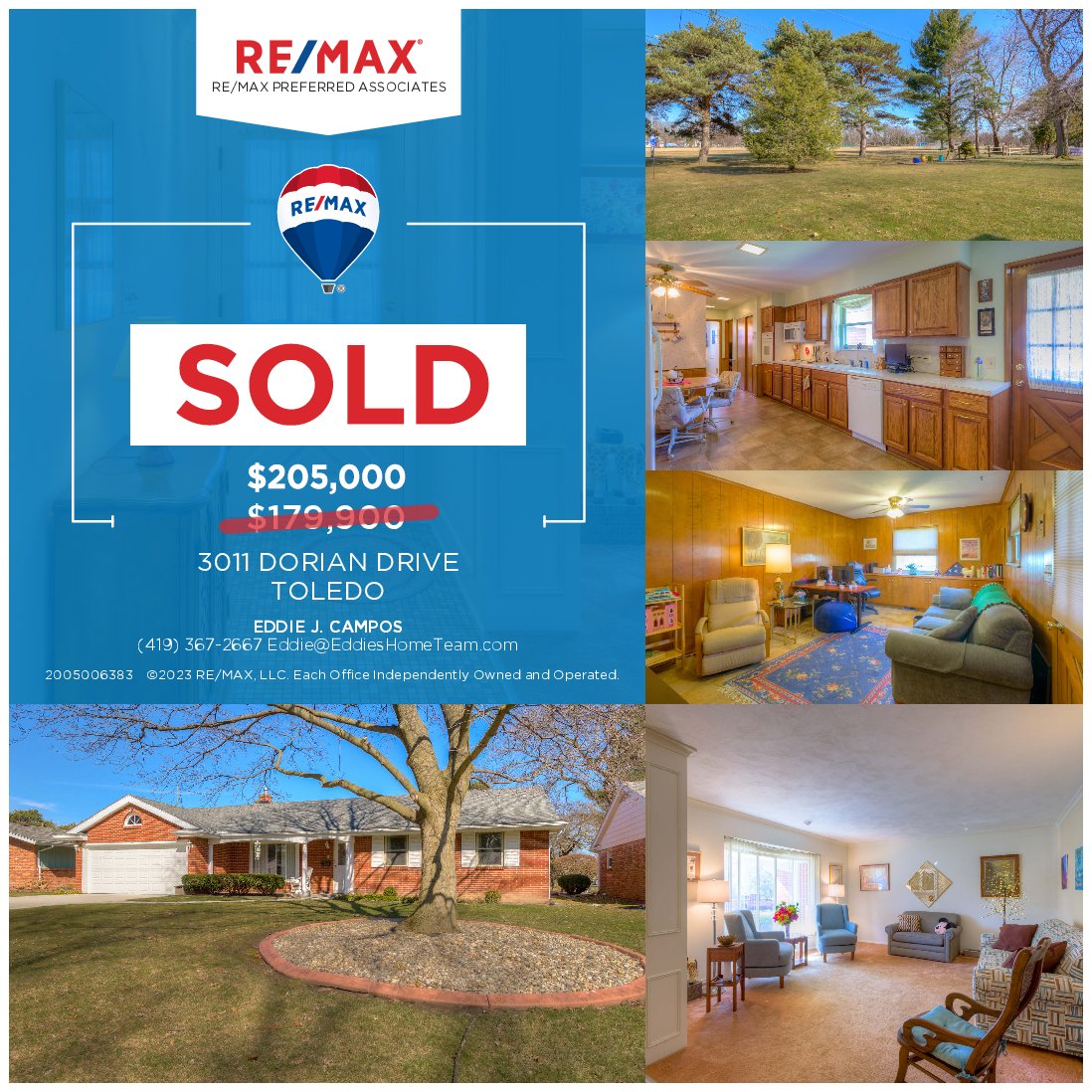 EddieJCampos's tweet image. It's time to make another donation Children's Miracle Network Hospitals as part of my commitment to give back to the community! Congrats to our seller, Becky, on a quick sale and closing on this South Toledo home!

#eddieshometeam #childrensmiraclenetwork #miraclehomeprogram