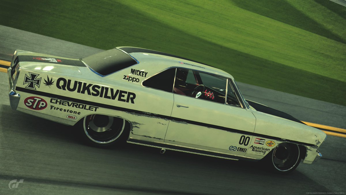 killing_smokes's tweet photo. #TPMBW
#ThePhotoMode
#GT7 #PS5 #ZarnGaming #TheFourthFocus
#VGPUnite #GhostArts #ClassicCars #67Nova #Chevy
986HP ;) https://t.co/A1d8hRZG9K