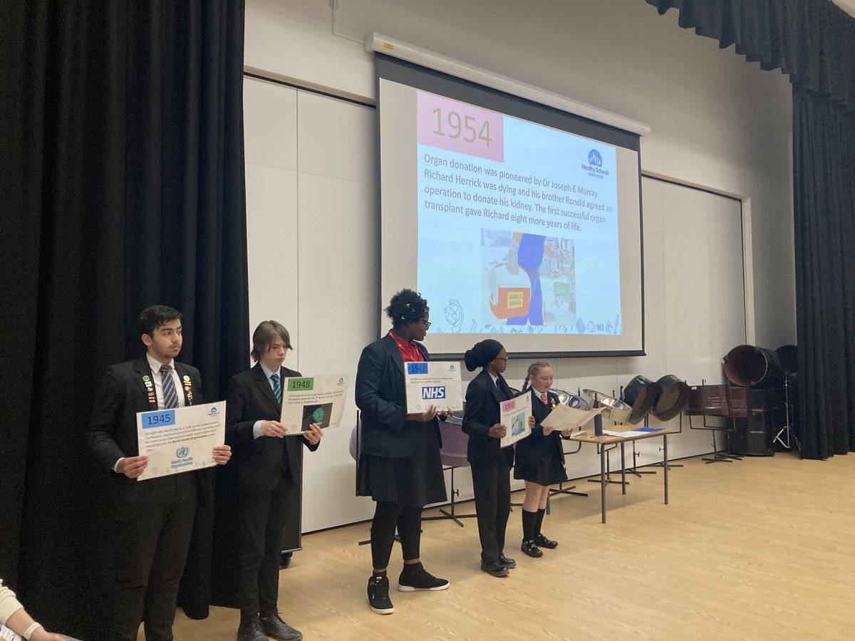 mcrhealthysch's tweet photo. Voicebox Student Voice Network took place yesterday! Our Health Leads Ceri and Cassie focused on #EarthDay2023 (22 April), moving from fast to sustainable fashion and Kelly inspired pupils to think about how they can celebrate #WorldHealthDay (7 April) #pupilvoice #studentnetwork https://t.co/1RP2aHmPin
