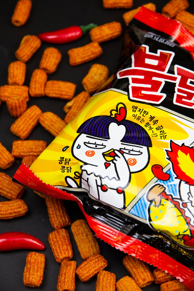 JaponShop's tweet photo. Delicioso, sabroso y crujiente snack coreano de trigo con sabor a Mochis Topokki 🌶.
Aliñado con la salsa del famoso 🍜 Ramen coreano de pollo ultra picante.
😍¡Descubre la combinación del sabor dulce con el picante 🔥!
#snackcoreano #snack #picante #zzaldduk #topokki #corea https://t.co/ypKJjmkUlt