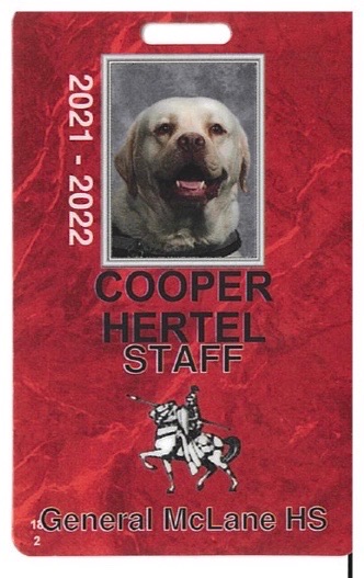 It is #nationalpuppyday! We have to share our very own GMHS Therapy Dog, Cooper! 🐶 Happy National Puppy Day, Cooper! ❤️🤍