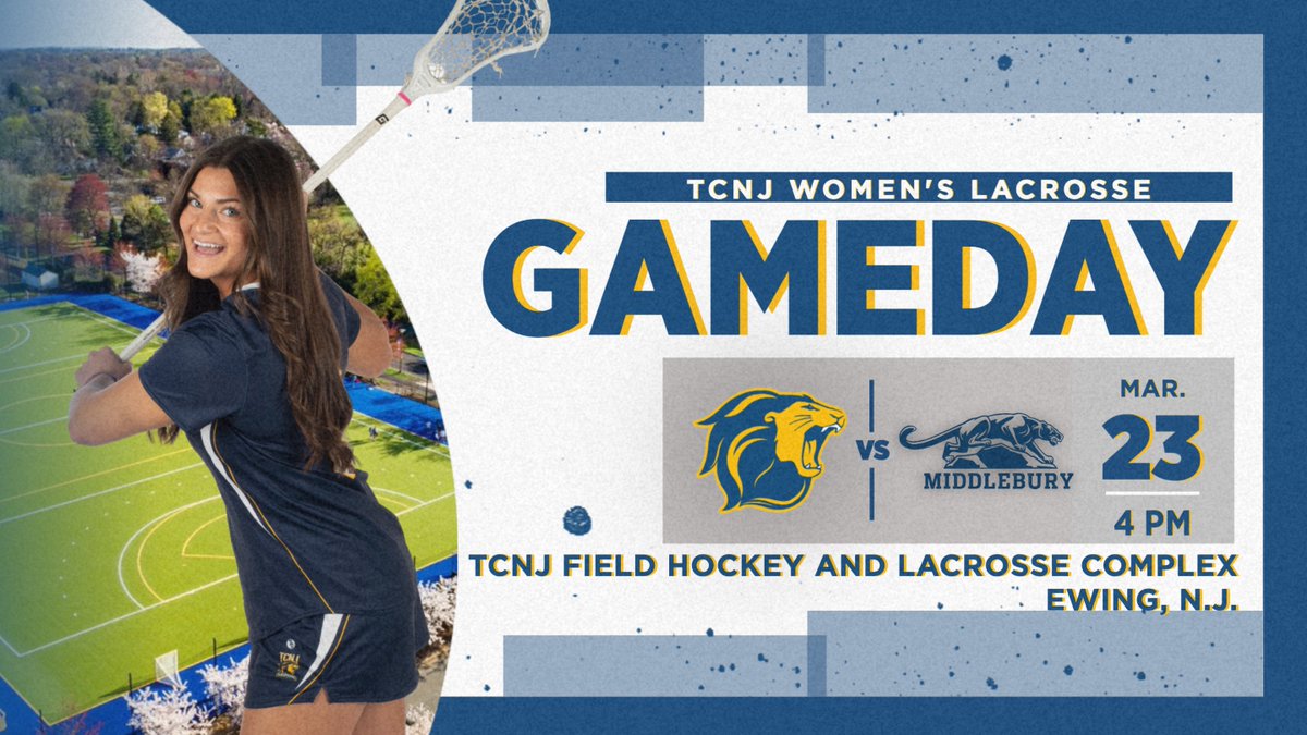TCNJ Athletics (@tcnjlions) on Twitter photo In what could be the regular season game of the year across DIII, No. 3 <a href="/TCNJWLax/">TCNJ Lacrosse</a> takes on No. 1 Middlebury at 4! Check out tcnjathletics.com for more information! #TCNJ #LionPride In what could be the regular season game of the year across DIII, No. 3 <a href="/TCNJWLax/">TCNJ Lacrosse</a> takes on No. 1 Middlebury at 4! Check out tcnjathletics.com for more information! #TCNJ #LionPride