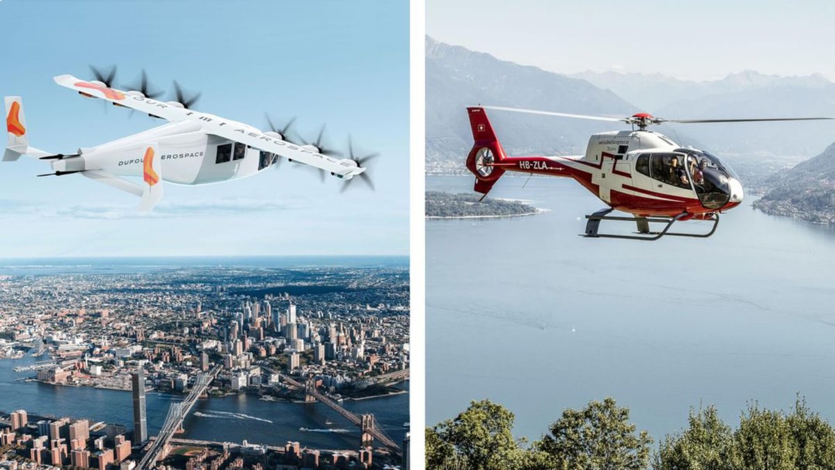 Swiss Helicopter has signed a letter of intent (LOI) with <a href="/DufourAero/">Dufour Aerospace</a> to purchase two #Aero2 and one #Aero3 tiltwing aircraft from the #eVTOL developer. Dufour has now signed LOIs with all major Swiss civil helicopter operators.

Read more here:
verticalmag.com/press-releases…