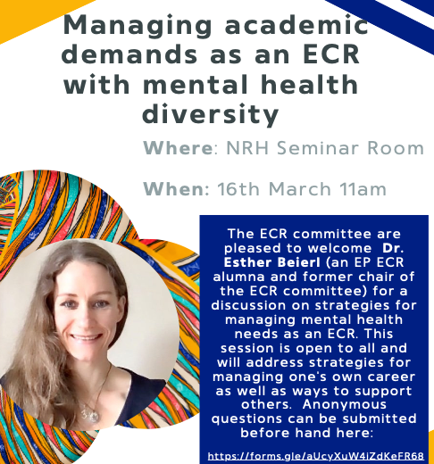 EBeierl's tweet photo. Grateful &amp; proud having discussed my practical ideas on how to improve #mentalhealth  #AcademicMentalHealth on the micro,meso,&amp; macro level with my friends @EcrXchange &amp; former colleagues @OxExpPsy .I opened up as I really want to make a change for all those who come after me.❤️‍🩹 https://t.co/EeFWi7apqI