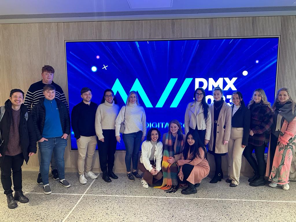 jenryanlawler's tweet photo. Most inspiring talk of the day is from @JoyNevilleRef; her attitude and approach to success is fantastic. Happy to be here with MSc Digital Marketing students from @TUS_ie Limerick at #MIIDMX23 @cara_callaghan @Teresanashcasey https://t.co/YW1u9CNURY