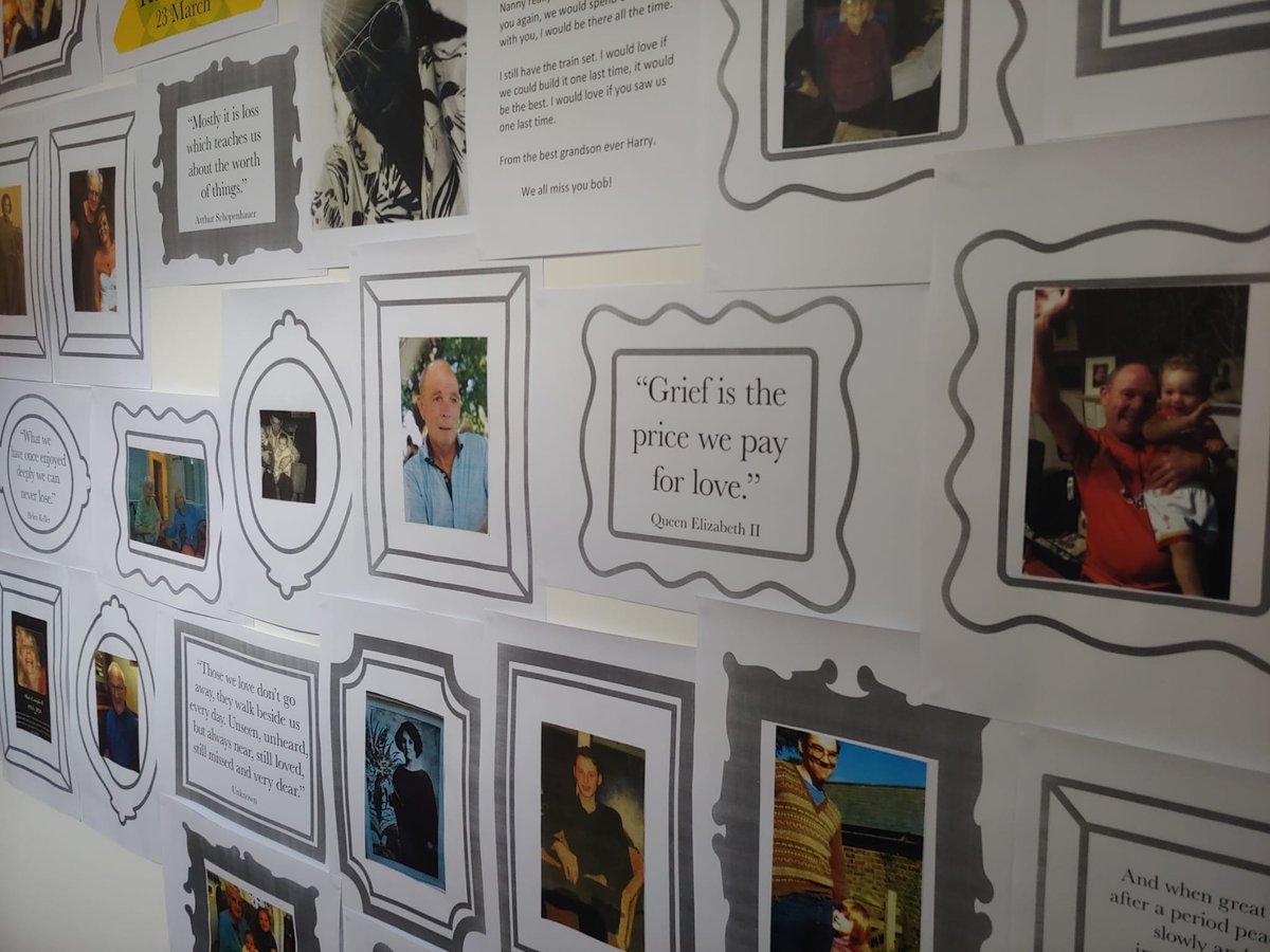 Thank you <a href="/ColesFuneral/">Coles Funeral Dirs</a> for hosting a Wall of Reflection today for the #dayofreflection and for your continued support.