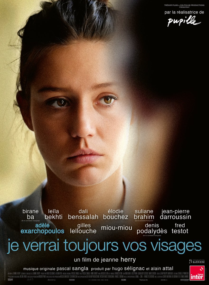 MediawanFr's tweet photo. #JeVerraiToujoursVosVisages, le nouveau film de Jeanne Herry après PUPILLE, au cinéma le 29 mars

Co-produit par #ChiFouMiProductions / @hugoselignac, #TresorCinema
@StudiocanalFR et @France3tv

@LeCNC
@canalplus
@ComSegall
@Francetele https://t.co/9auyN6oJJ8