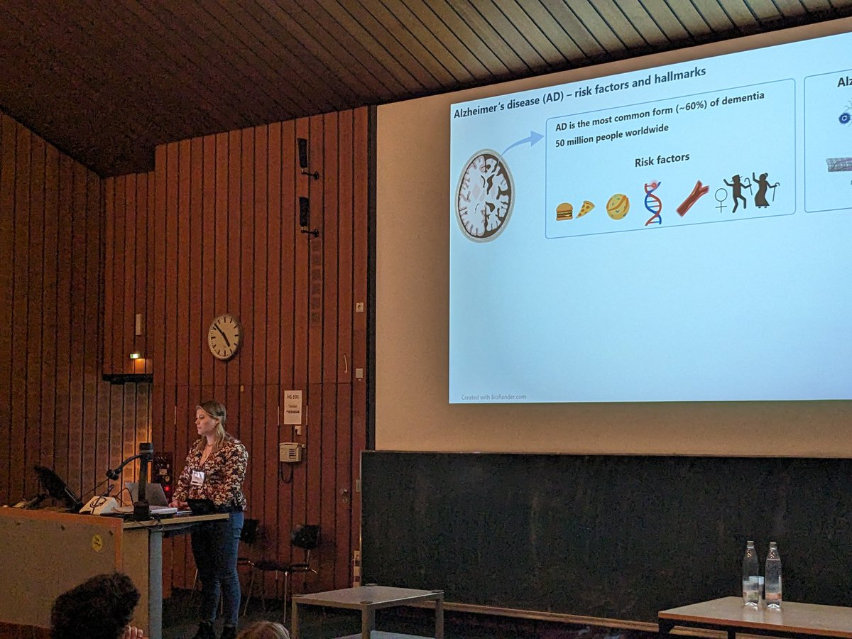 Breaking news at the #nwg2023 with my colleague Nina Feller showing her data on AD and tanycytes <a href="/NeuroforumNWG/">German Neuroscience Society - NWG</a>