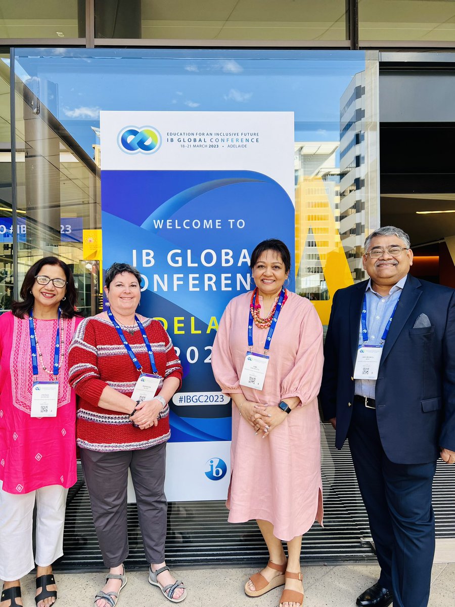 Sharing the #DAIS pedagogical shift with educators from around the world at #IBGC2023 Adelaide. Sharing our story of how learning spaces, inclusive approach of stakeholders collective vision; a mission to prepare the children to be ready for the 21st century drive this.