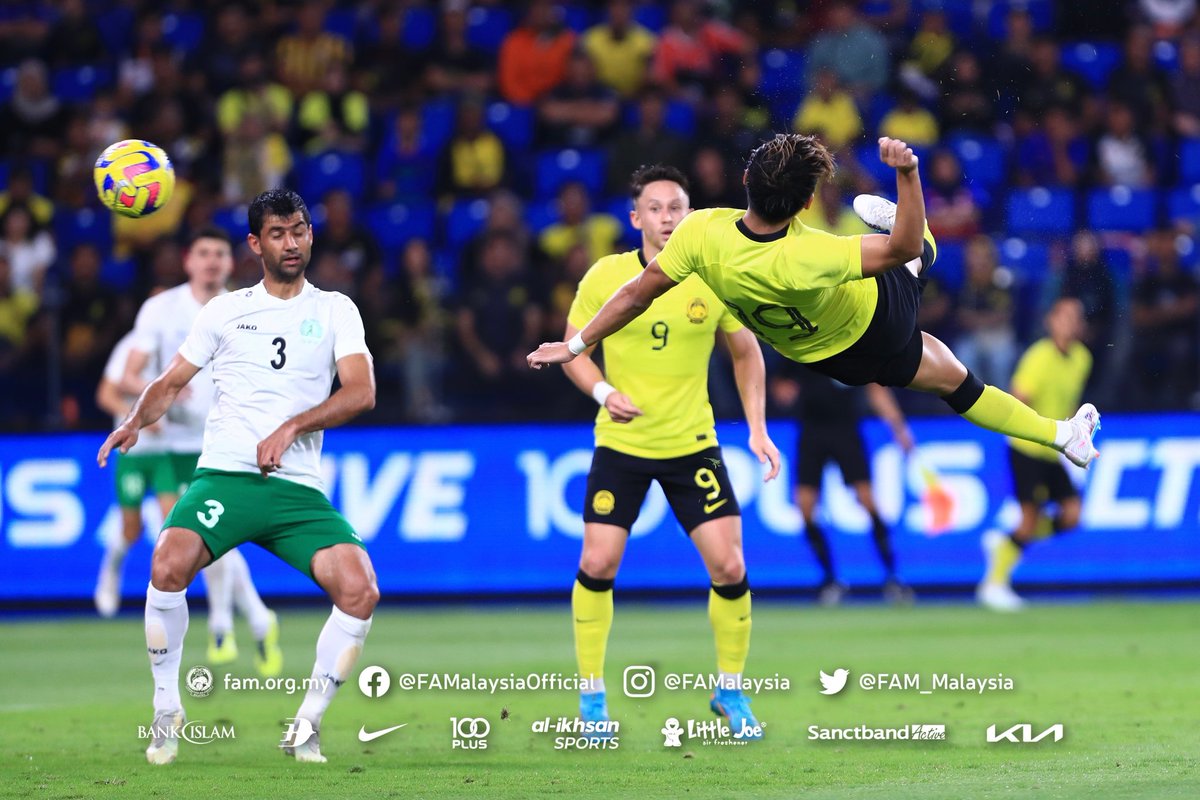 FAM_Malaysia's tweet photo. Keputusan Masa Penuh

Perlawanan Antarabangsa Tier 1 | Khamis, 23 Mac 2023

MALAYSIA 🇲🇾 1-0 🇹🇲 TURKMENISTAN

⚽️ Akhyar Rashid 29' 

#FAM #HarimauMalaya https://t.co/qLKVdbNbQ6