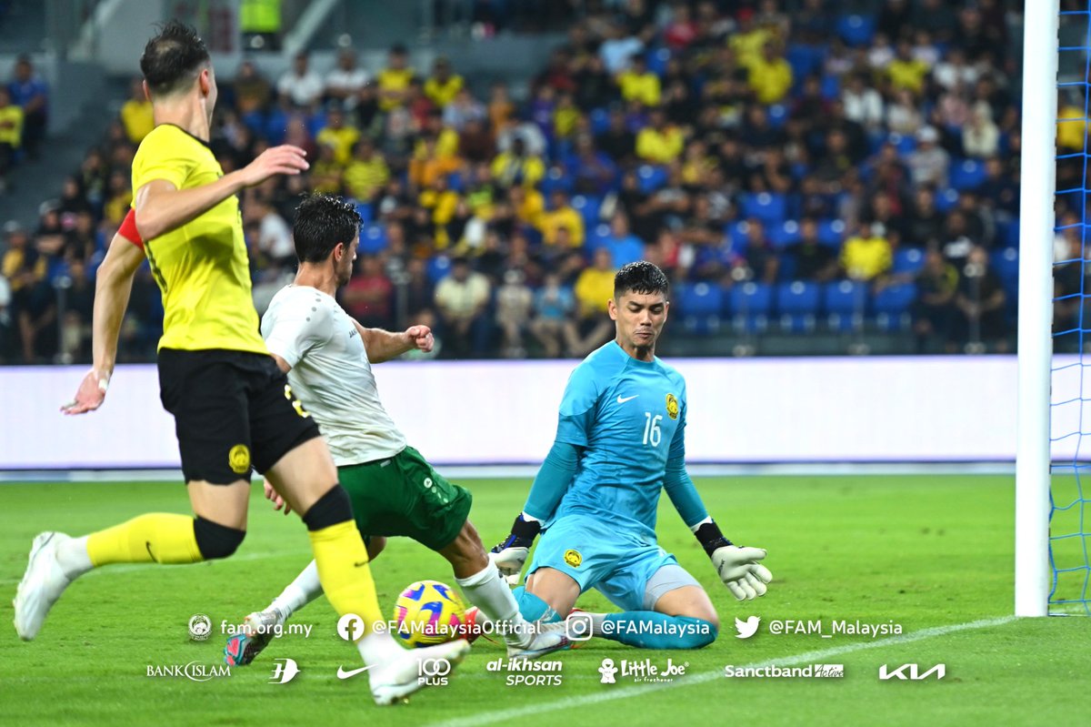 FAM_Malaysia's tweet photo. Keputusan Masa Penuh

Perlawanan Antarabangsa Tier 1 | Khamis, 23 Mac 2023

MALAYSIA 🇲🇾 1-0 🇹🇲 TURKMENISTAN

⚽️ Akhyar Rashid 29' 

#FAM #HarimauMalaya https://t.co/qLKVdbNbQ6
