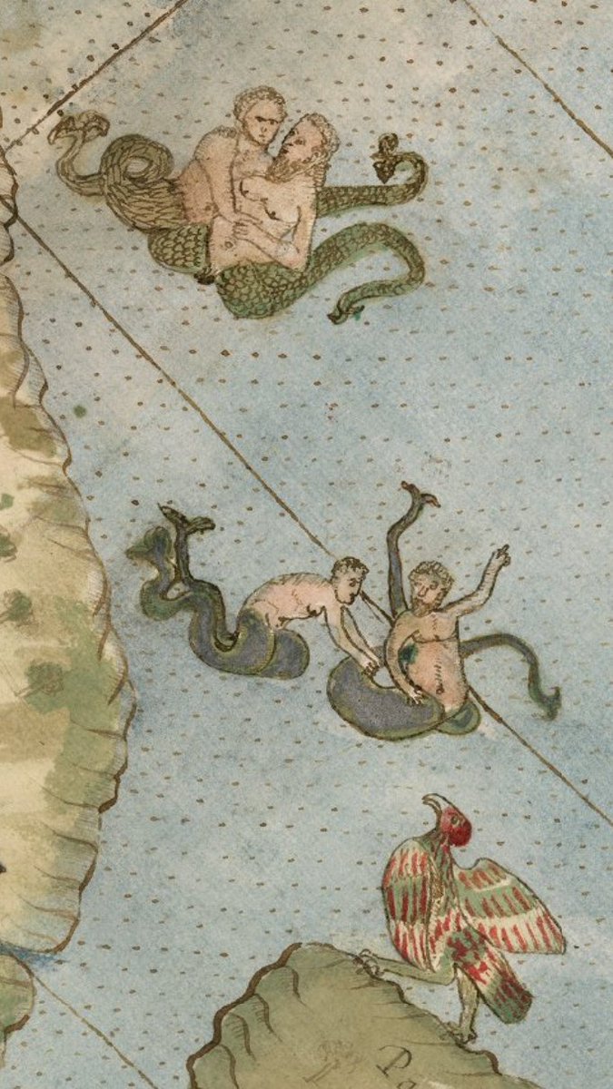 Atumnek's tweet photo. Planisphère de 1587 extrêmement détaillé d'Urbani Monte (géographe/cartographe) :
https://t.co/lhNP2xCGCm
On y voit beaucoup de terres, nommées, et d'espèces inconnues, notamment là où est normalement situé l'#Antarctique, inaccessible au commun des mortels. https://t.co/nJZmr6PCXg