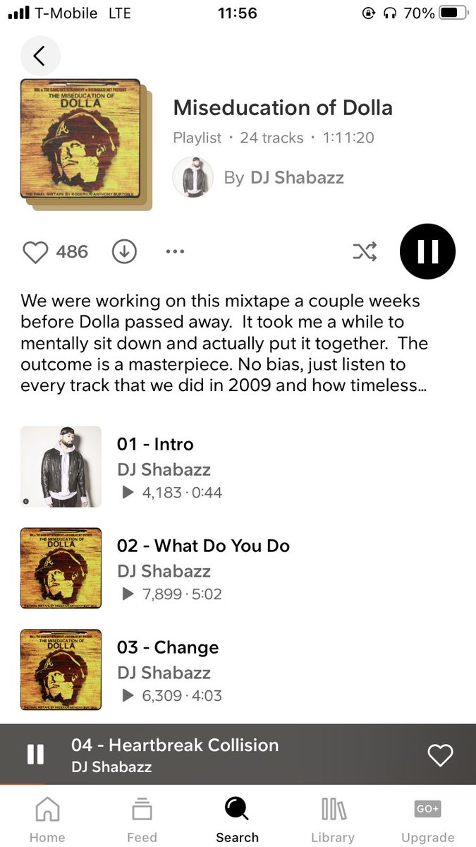 ogasiza's tweet photo. Today is a Dolla kinda day. 1 of my favorite tapes since ‘09 #LLDolla #timeless https://t.co/8dCyyBiQdu