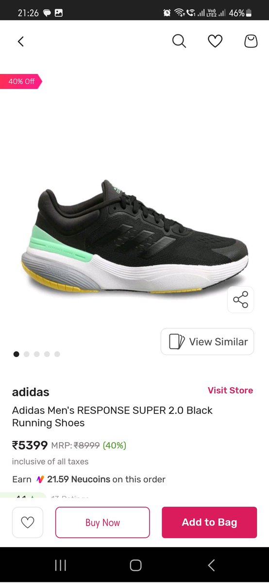 TigerEyeSri's tweet photo. @TataCLiQ order adidas running shoes and recieved torn benetton keds. Hope this is a genuine mistake and is rectified asap. Return order has been registered  see photos attached https://t.co/rVU9EADZkM