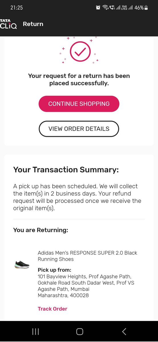 TigerEyeSri's tweet photo. @TataCLiQ order adidas running shoes and recieved torn benetton keds. Hope this is a genuine mistake and is rectified asap. Return order has been registered  see photos attached https://t.co/rVU9EADZkM
