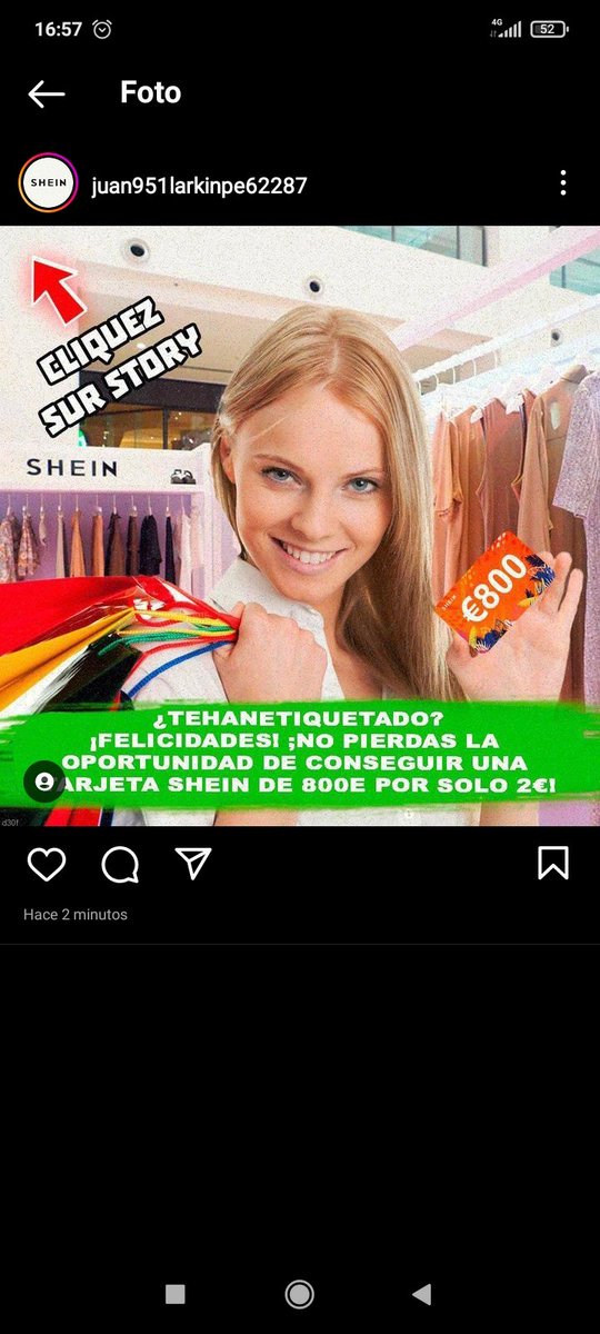 Decirme que no soy la única que le estan acosando com este tipo de publicaciones 🫣🫣🫣 en todas las cuentas que gestiono