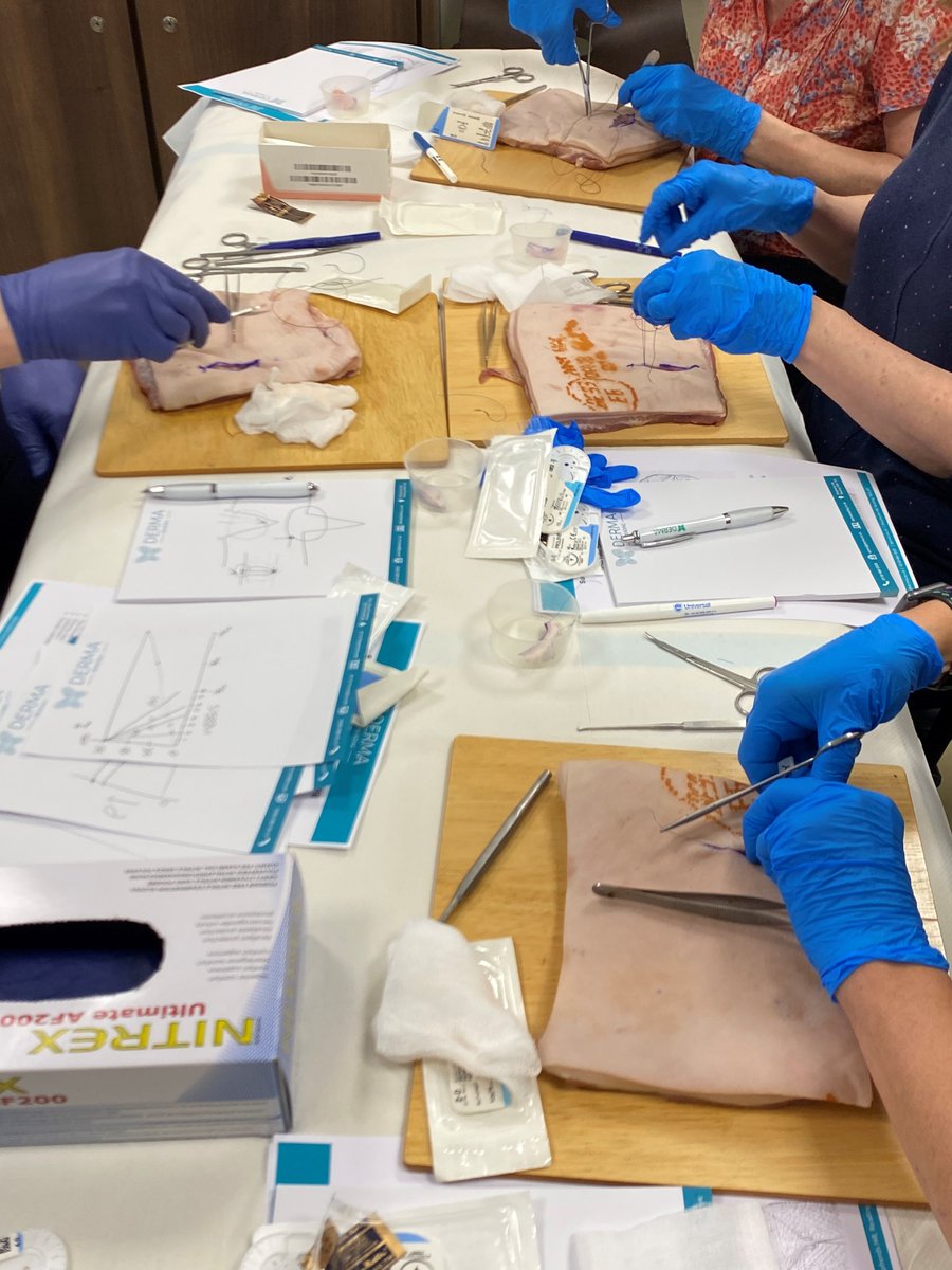 Here <a href="/dermareading/">Derma Reading</a>  Mr Pay has been running another surgical workshop. Those who have attended, found the skills taught by Mr Pay most beneficial.

#surgicalskillsuk #experience #dermatology #learning
