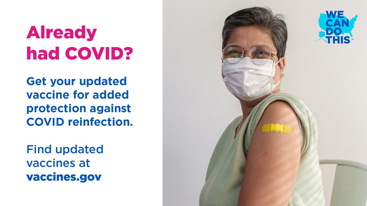 HHS.gov on Twitter "If you get COVID more than once, you’ll be at