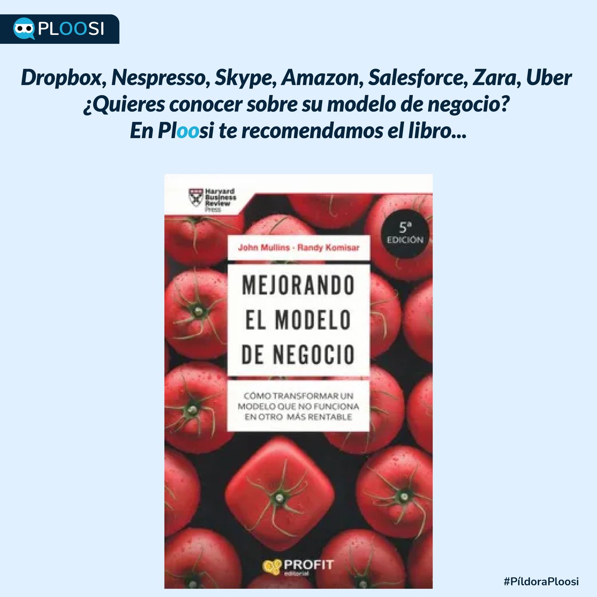 Ploosi_'s tweet photo. Los autores presentan una serie de herramientas y técnicas para desarrollar y mejorar los modelos de negocio, y comparten ejemplos de empresas exitosas.

Si deseas conocer más de este libro, podrás hacerlo en el siguiente enlace: https://t.co/B5KUPqvdQ9 https://t.co/xmriSalJYV