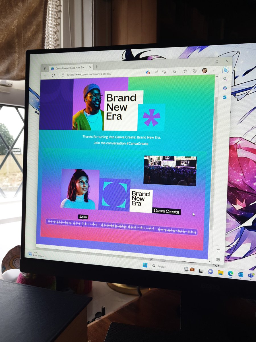 TheCopySlayer's tweet image. Looking forward to Brand New Era with #CanvaCreate