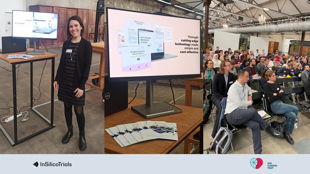 🙌Our colleague Alessia Baretta attending the #InnovaHeart workshop held yesterday in Bordeaux! Thrilled to participate in this important gathering both as part of the @SimCardioTest consortium and as a #startup committed to advancing #cardiachealth through insilico #technology