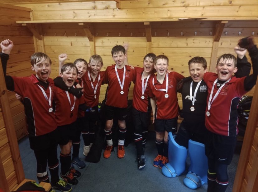 StFaithsSport's tweet photo. Congratulations to the boys who finished the nationals in 3rd 🥉 place overall! 

An amazing achievement! Well done to all involved 👏👏👏👏👏

#wyverns #hockey https://t.co/tksTYhvCjL