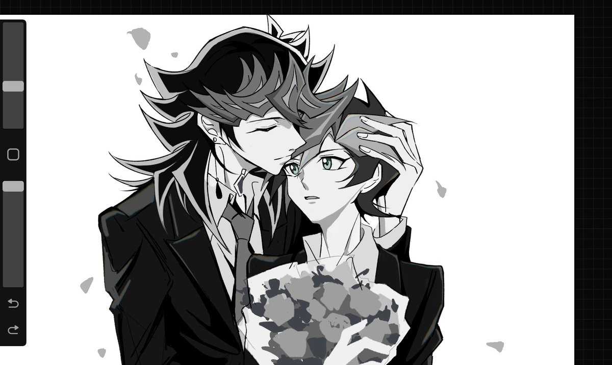 抽点时间涂一笔  再不能来点小情侣我要死了💔