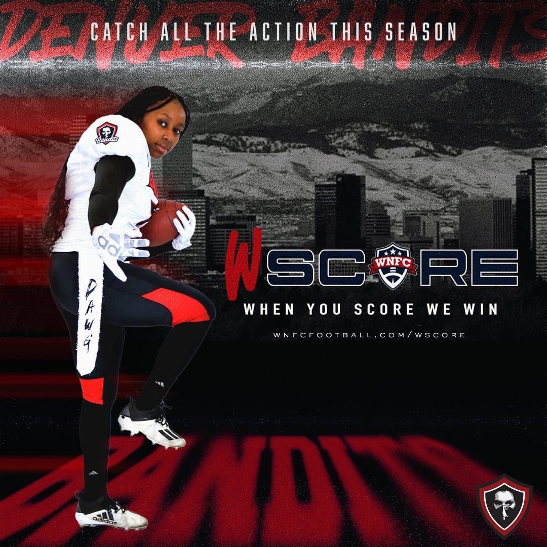 DenverBanditsFB's tweet photo. Welcome to wSCORE, the new home for all WNFC games, content, &more, subscribe NOW! Buy your Season Pass, & be ready for April 1 kickoff. When you SCORE, we WIN!
#lawless #banditgang #letsride
#wscore #win #wnfc #watchWNFC #football #watchWNFCgames #wSCOREstreaming https://t.co/C3or6Tio3P