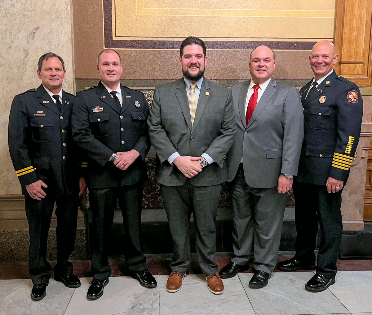 Professional Fire Fighters Union of Indiana (@pffui) on Twitter photo President Tony Murray testified this morning in support of HB 1578 along with <a href="/IAFFlocal357/">IAFF Local 357</a> member Jonathan Wright. The bill passed the Senate Committee on Local Government. The bill advances to the Senate floor.
For more information on HB 1578 visit bit.ly/3JCVuTW. President Tony Murray testified this morning in support of HB 1578 along with <a href="/IAFFlocal357/">IAFF Local 357</a> member Jonathan Wright. The bill passed the Senate Committee on Local Government. The bill advances to the Senate floor.
For more information on HB 1578 visit bit.ly/3JCVuTW.