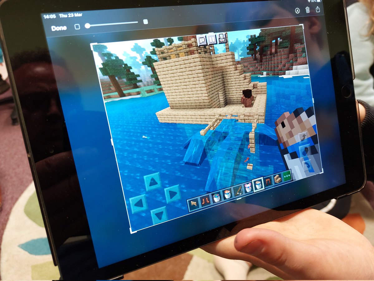 swanbreced's tweet photo. Great to be working with @NewbridgeonWye pupils using @minecraft in an innovative way to explore Bible stories.
Creating scenes &amp; 1st step in making a film 
#MinecraftEdu #WalesCraftLearn @HwbAddysg_Cymru @WG_Education #curriculumforwales 
@PlayCraftLearn https://t.co/KaY5AbLlxC