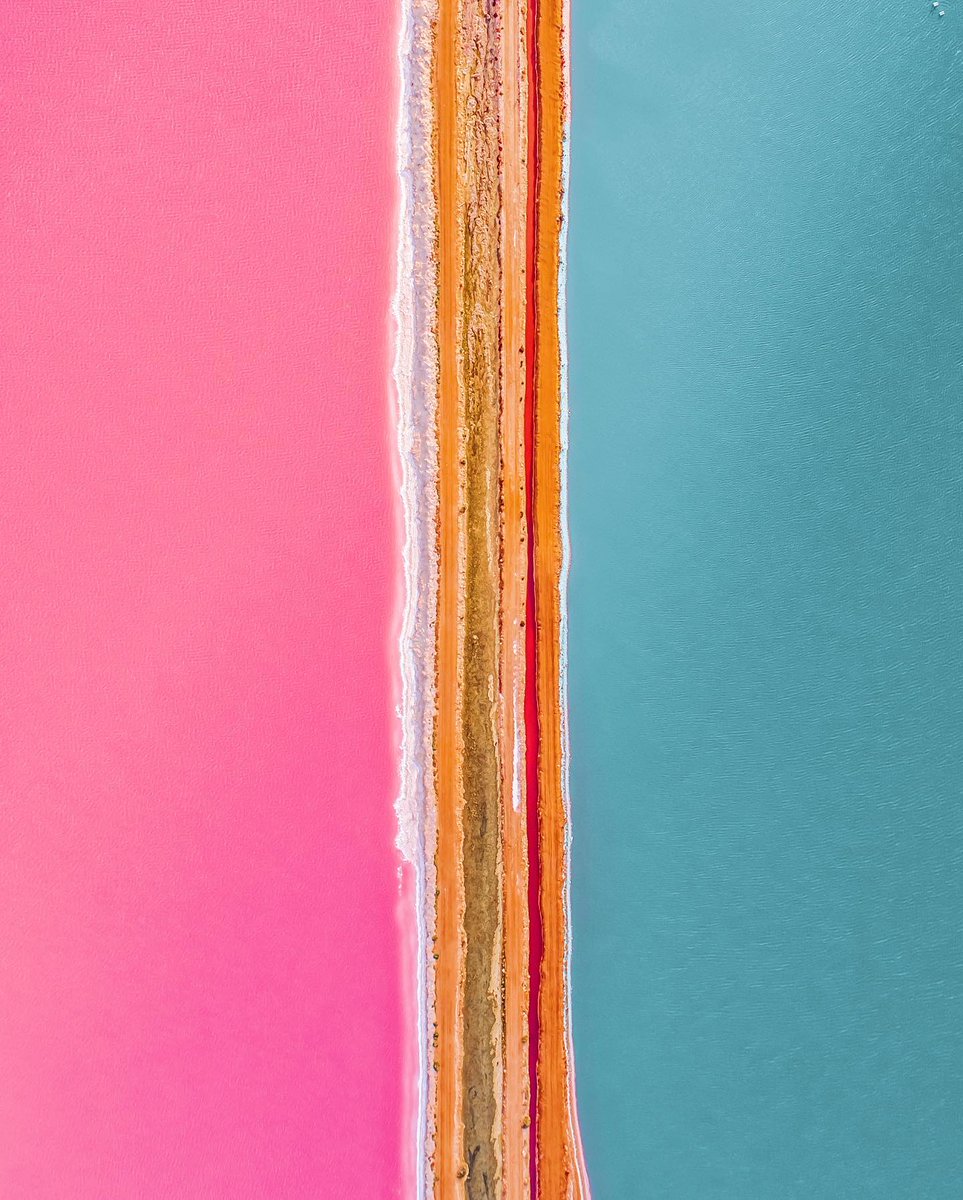 viewsfrance's tweet photo. Le lac rose de Hutt Lagoon, en Australie 🇦🇺 https://t.co/MXpVZi6BnR