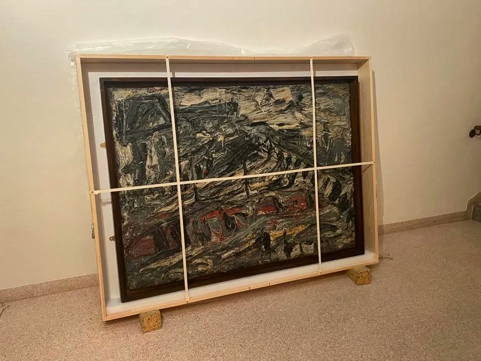 _art_on_sea's tweet photo. A sneak peek 👀
Soutine I Kossoff exhibition opens on Saturday 1 April.
Online bookings are now open.
https://t.co/3wCAqzDHoV
@jamesrussell66
@Visit1066
@CoastalCultureT
@SussexModern
#hastingscontemporary #Soutine #Kossoff #newexhibition https://t.co/6ZnUzpGfHx