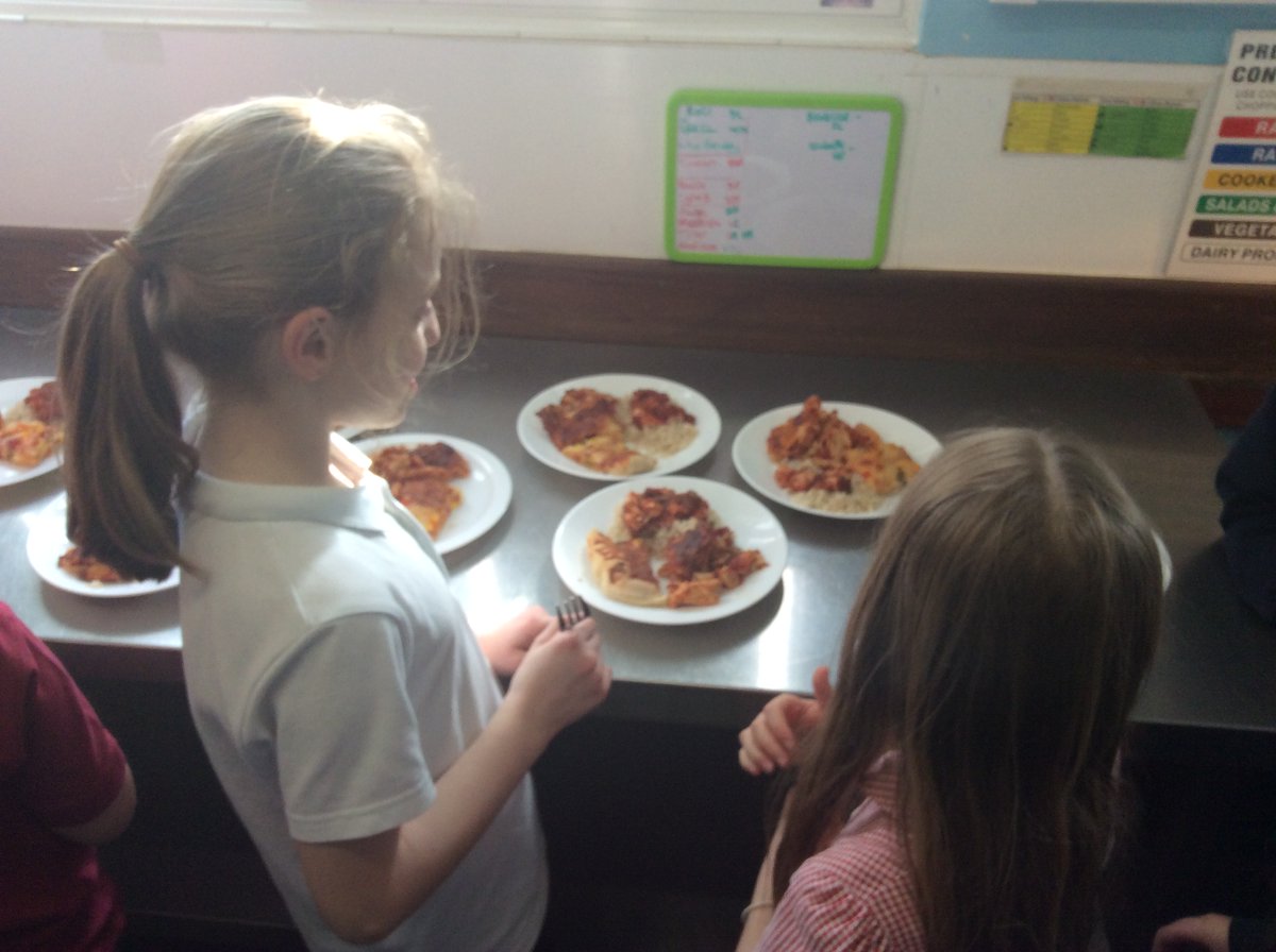 Our School Council had a tour of the kitchen at school, met the wonderful kitchen staff and got to 'taste-test' some of the new items on the Summer menu before anyone else. They would recommend the 'Rainbow pizza', 'Margherita Macaroni' and the new dessert...blondies!