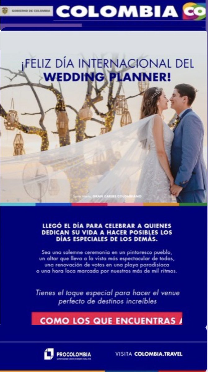orianim's tweet image. Feliz día del WEDDING PLANNER! Gracias por el trabajo impecable que realizan, tocando tantos corazones mediante la realización de esa boda soñada de cada uno de sus clientes.
#weddingplanner #Romance #weddingplanners #bodas #weddings #industriaderomance
