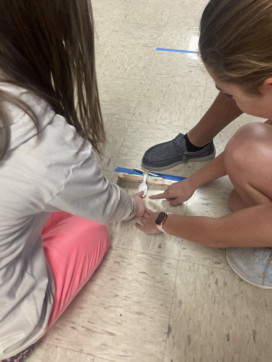 AustinAmaroAHHS's tweet image. Super cool observing Mr. Gilbert’s class @TheJuniorSchool this morning. Students are studying simple machines, and made their own to launch marshmallows. #engagedlearning #AHmazing @DrGuthrieTweets @ahjsacadean @AHJSSpEd 💙💛