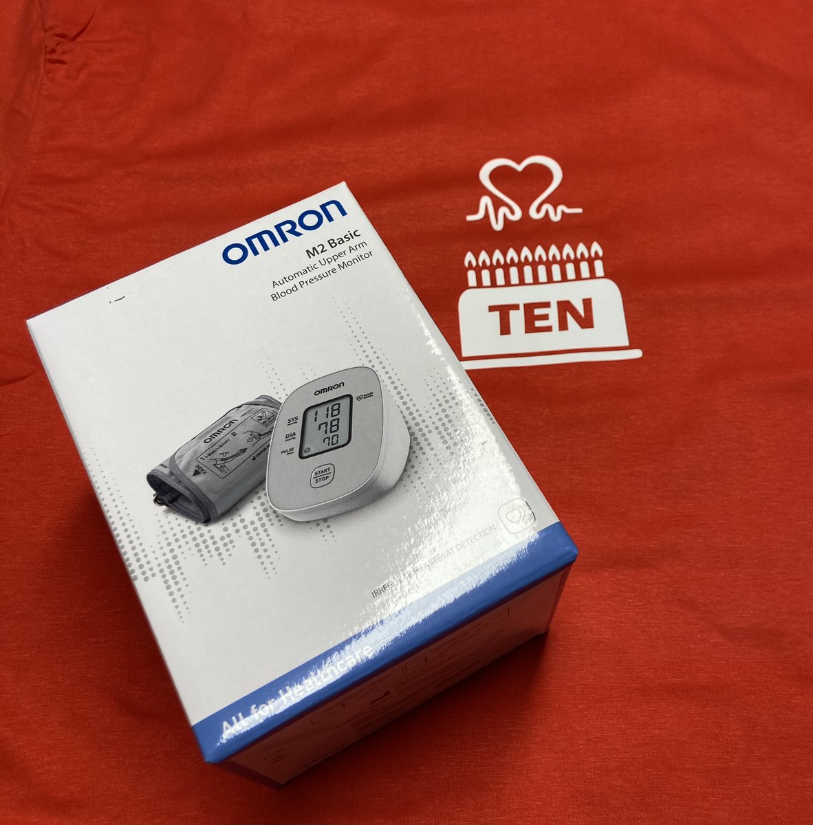 So, a reminder that today I'm celebrating my 10th anniversary since surviving a heart attack. You can win the Blood Pressure Monitor by retweeting this tweet. Oh, and by supporting <a href="/TheBHF/">British Heart Foundation</a> (tweet by Paul)