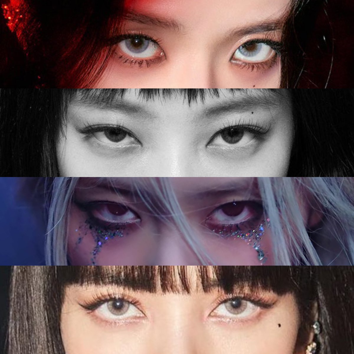 blackpink has the prettiest eyes