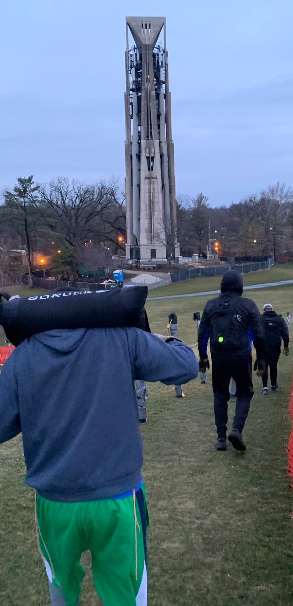 F3DarkTower's tweet photo. Dilbert led 5 Pax at LDT on a Ruck + a sandbag to the VFW and back.  He led us in the Pledge of Allegiance to close out an impressive Q. https://t.co/c8g4oEPnTa