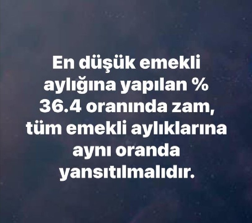 Bu Tag Emekli olmuş ya da olacak 
herkes için geçerli, 
sadece bugünün meselesi değil
👇
 #EmekliyeEşitZam