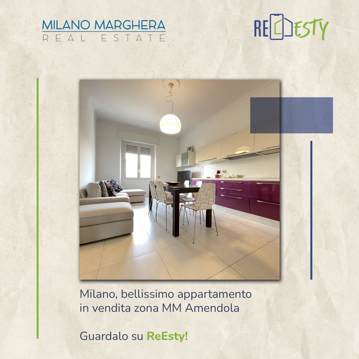 reestysocial's tweet photo. Cerchi casa a Milano? Guarda questa bellissima proposta di #MilanoMargheraRealEstate in zona #MMAmendola su #ReEsty!
https://t.co/qM2uWw4gSS
👆👆👆
Guarda come le #agenzieimmobiliari presentano un #immobile su ReEsty.
#appartamento #vendita #immobile #milano https://t.co/82StPOG2aK