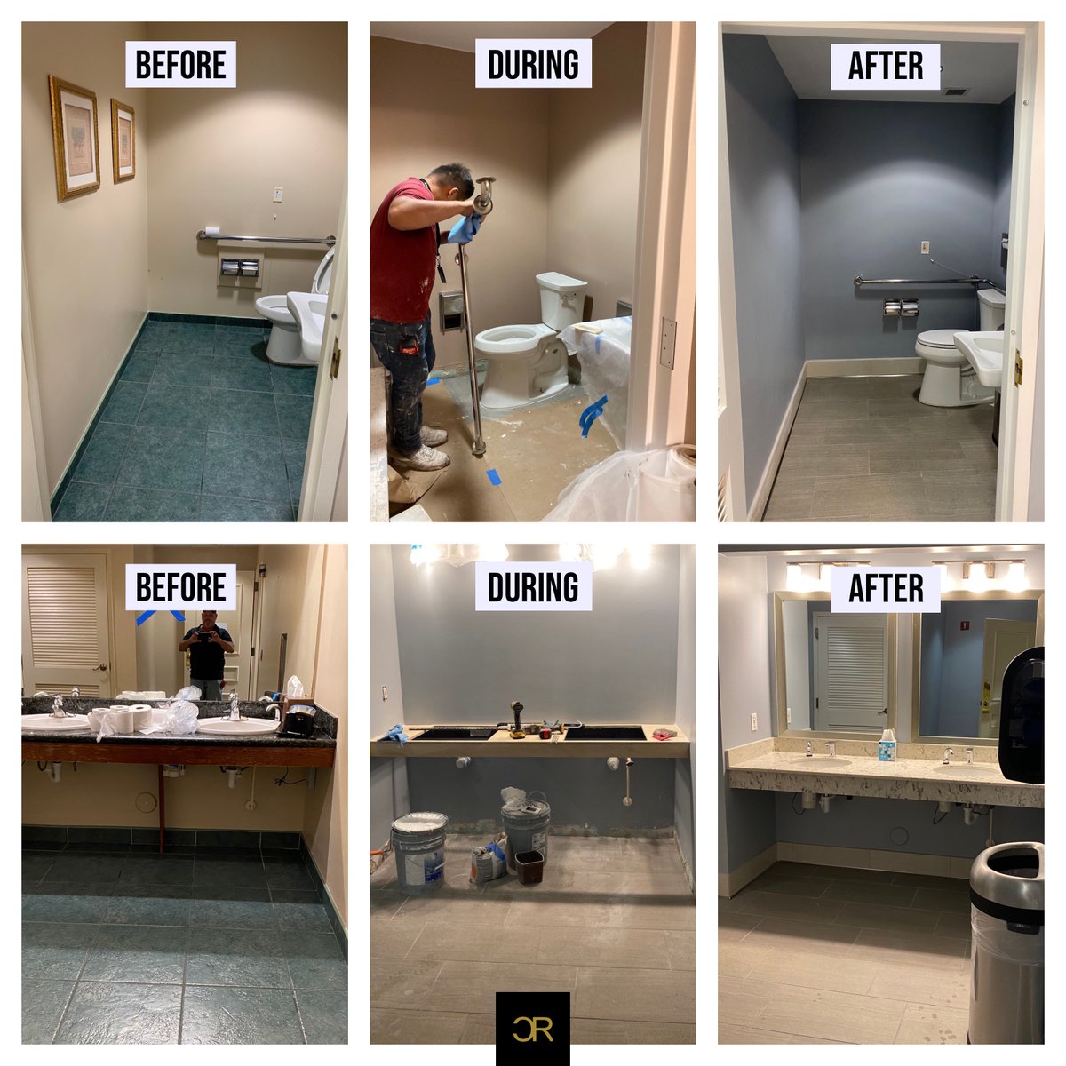 CoastalRecon's tweet photo. 🌴🛠️ Another Restroom Makeover Complete for a Senior Living community at PGA National in Palm Beach Gardens, FL! 🚻🎉

🌞 We're proud to announce the completion of a stylish and functional renovation at a prestigious PGA National community! ⛳️🏌️‍♂️ https://t.co/IbP0sd2qZB