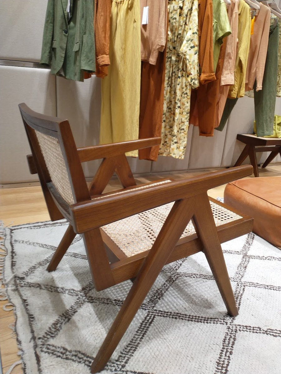 A chair here, a chair there, a chair everywhere - replica Chandigarh chair within a high-end fashion boutique in Paris' <a href="/Galeries_Laf/">Groupe Galeries Lafayette</a>.